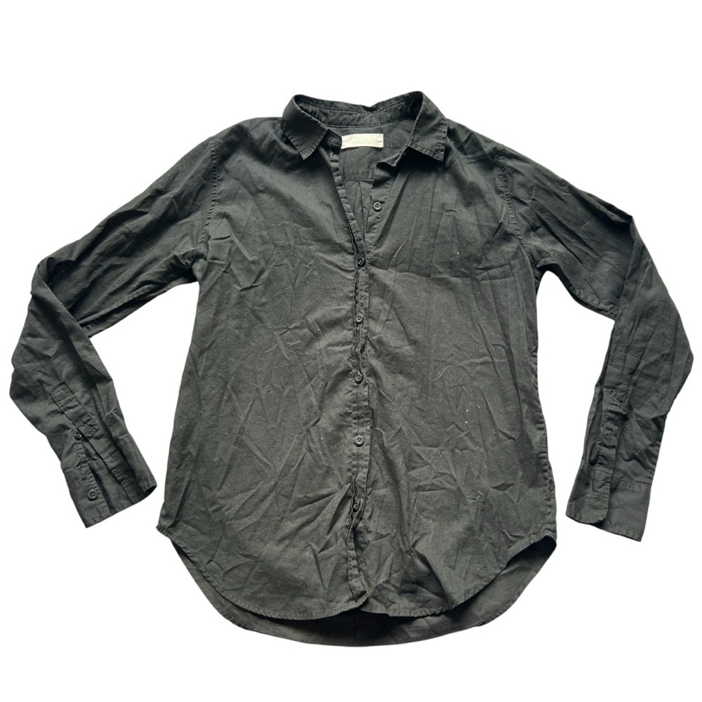 Everlane Women's Button Down Shirt Sheer black - Picture 1 of 7